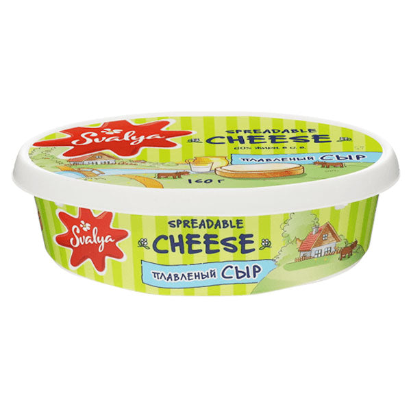 Processed Cheese Svalya 60% Spread – 5.64 oz (160gr)